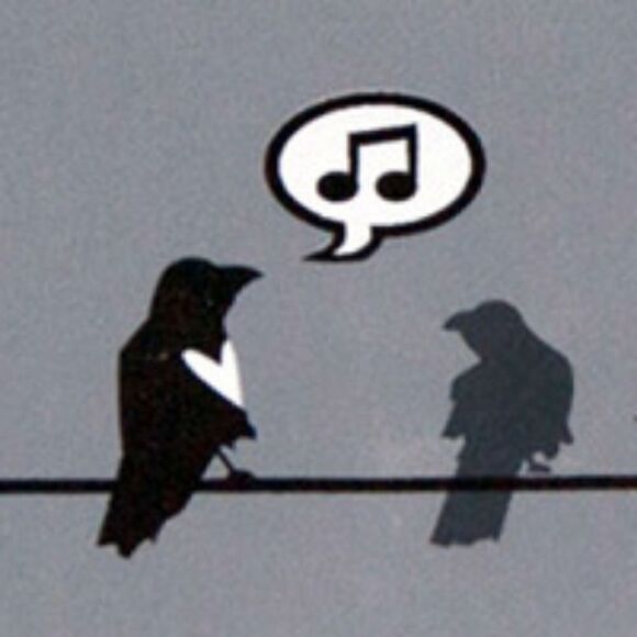 "Birds on a Liner" : 3 color screen print - Picture 3 of 3